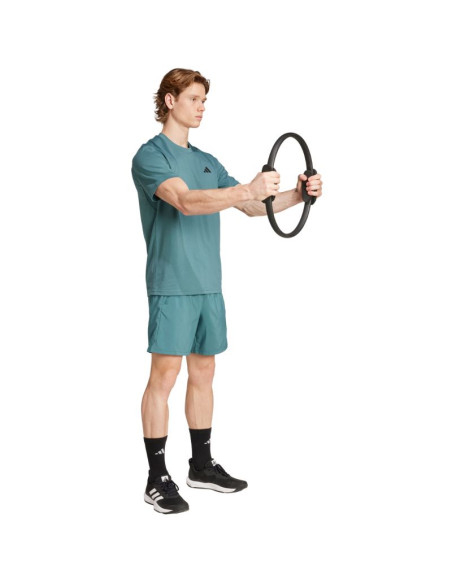 Spodenki męskie adidas train essentials woven training zielone jw2493