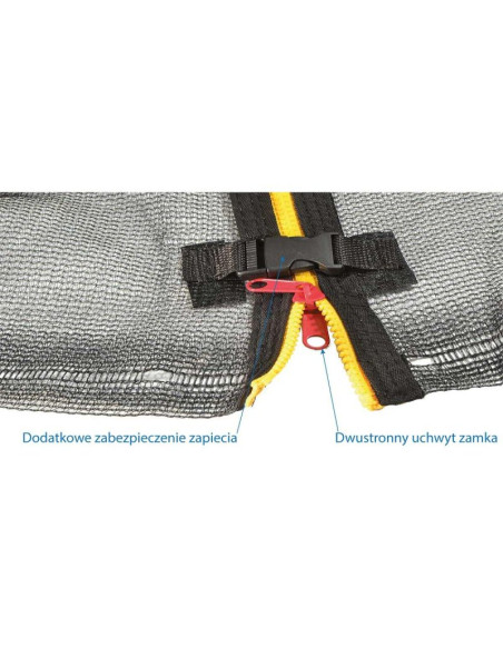 Siatka wewnętrzna do trampoliny fi 244cm