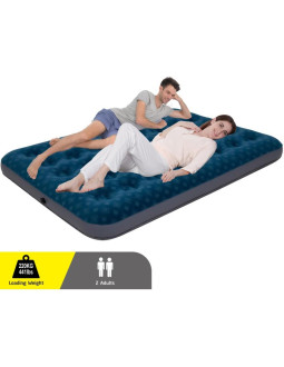 Materac flokowany 2-osobowy z nadrukiem 3d 191x137x22cm 24495 2