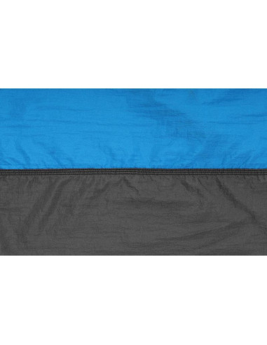 Hamak turystyczny 2 osobowy 270x140cm z moskitierą niebieski