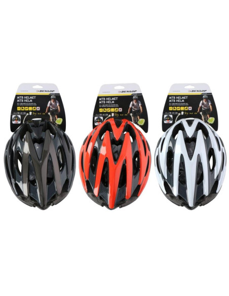 Kask rowerowy regulowany dunlop mtb  grey r. m (55-58cm)