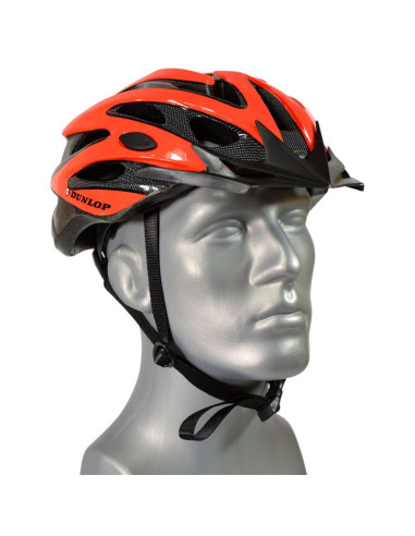 Kask rowerowy regulowany dunlop mtb red r. m (55-58cm)