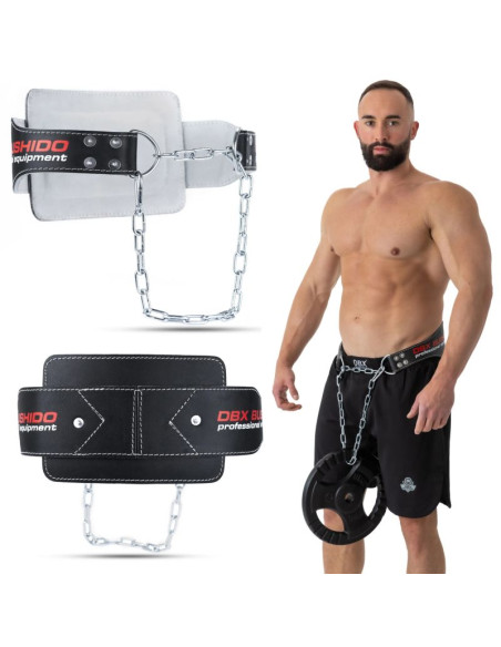 Pas obciążeniowy dip belt ze skóry naturalnej dbx-wb1