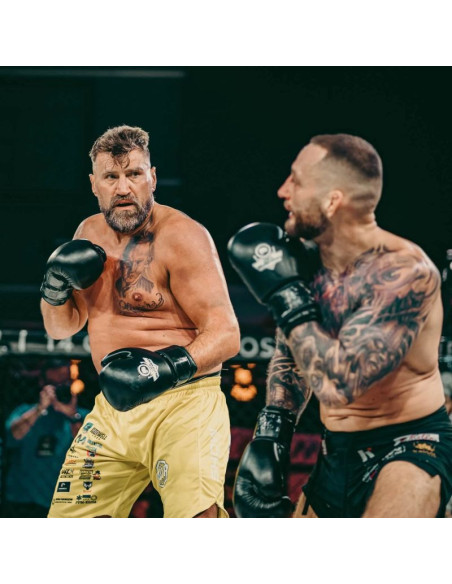 Rękawice bokserskie 14 oz - classic black - seria origin