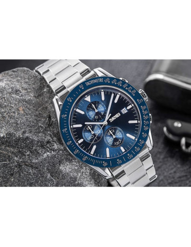 Zegarek męski skmei 9253sibu + box