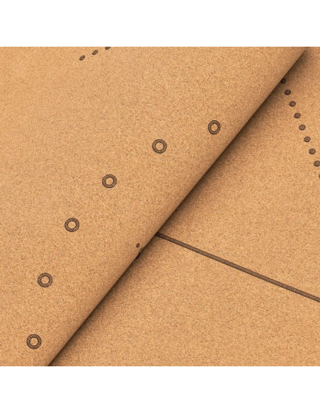 Mata fitness korkowa do ćwiczeń i jogi spokey savasana