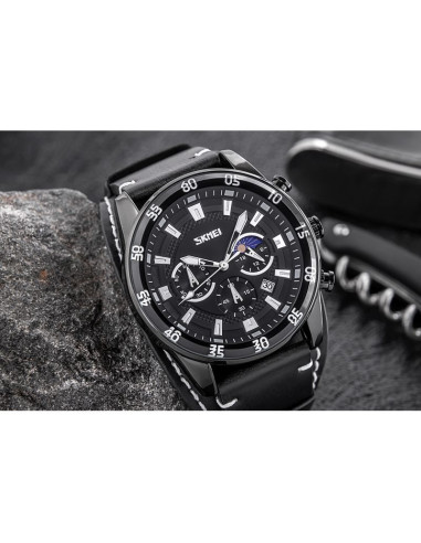 Zegarek męski skmei 9249bkbk + box