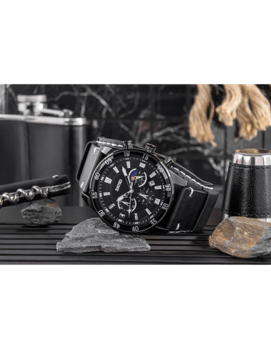 Zegarek męski skmei 9249bkbk + box