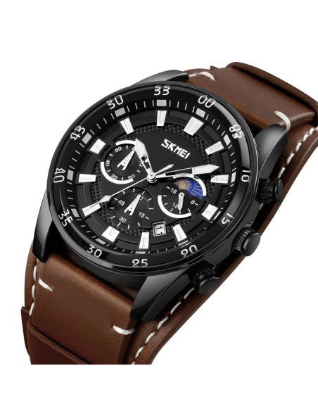 Zegarek męski skmei 9249bnbk + box