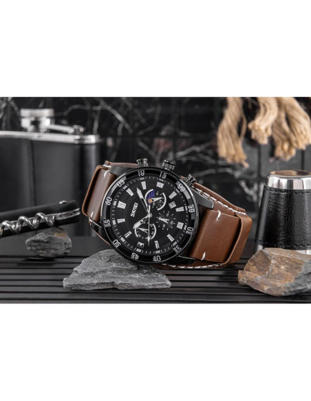 Zegarek męski skmei 9249bnbk + box