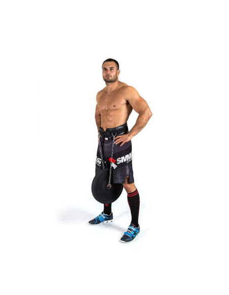 Pas obciążeniowy kulturystyczny - dip belt bushido