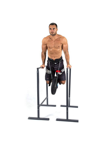 Pas obciążeniowy kulturystyczny - dip belt bushido