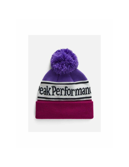 Czapka peak performance jr pow hat różowy