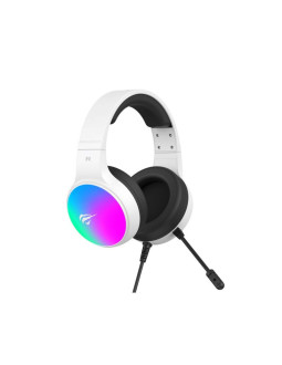 Słuchawki gamingowe havit h2043u (czarno-biały) 2