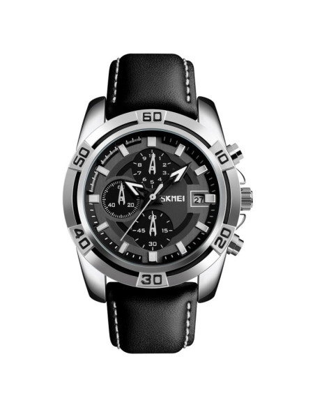 Zegarek męski skmei 9156sibk + box