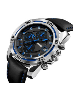 Zegarek męski skmei 9156sibu + box 2