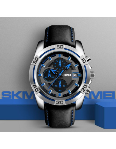 Zegarek męski skmei 9156sibu + box