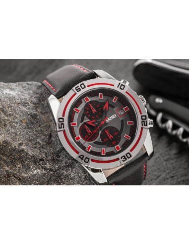 Zegarek męski skmei 9156sird + box