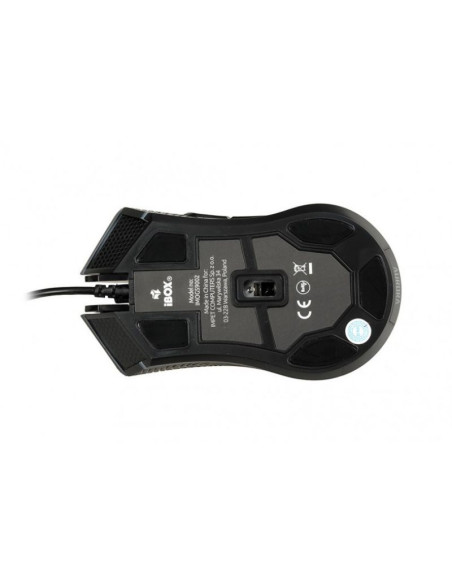Mysz ibox aurora a-3 imogs9002 (optyczna  6200 dpi  kolor czarny)