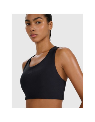 Biustonosz treningowy z niskim wsparciem damski 4f 4fwmm00usbaf213-20s
