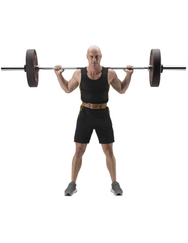 Pa3998 brown rozm. s pas do ćwiczeń siłowych hms