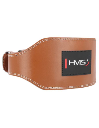 Pa3998 brown rozm. m pas do ćwiczeń siłowych hms