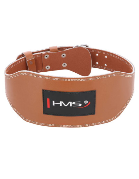 Pa3998 brown rozm. l pas do ćwiczeń siłowych hms