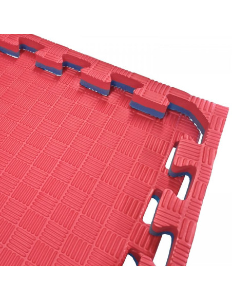 Mata do ćwiczeń z certyfikatem bezpieczeństwa - puzzle 1x1m - tatami 26mm