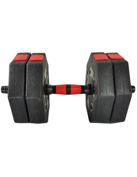 Hantla kompozytowa kettlebell przyrząd do pompek 3w1 10kg eb fit