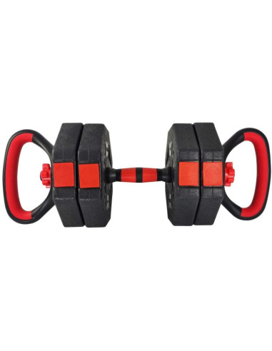 Hantla kompozytowa kettlebell przyrząd do pompek 3w1 10kg eb fit