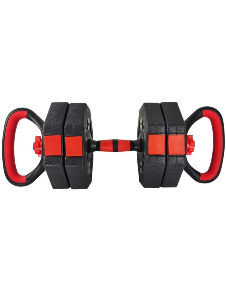 Hantla kompozytowa kettlebell przyrząd do pompek 3w1 10kg eb fit