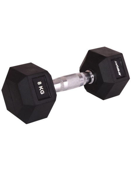 Hantla gumowa hex 8 kg enero fit