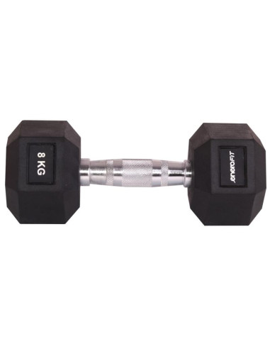 Hantla gumowa hex 8 kg enero fit