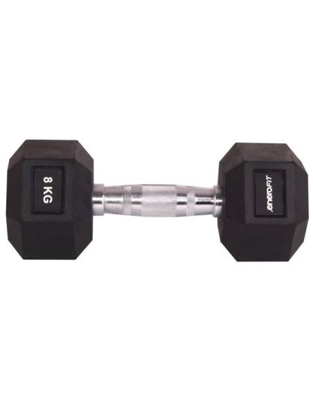 Hantla gumowa hex 8 kg enero fit