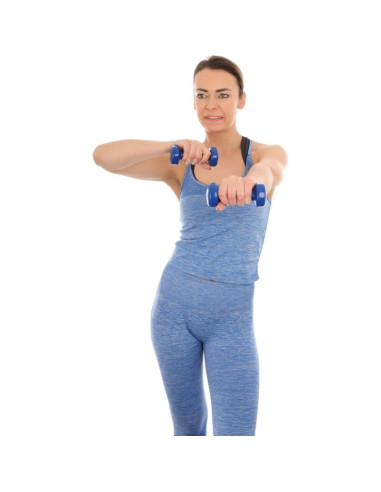 Zestaw hantli vdb 7kg stojak choinka enero fit