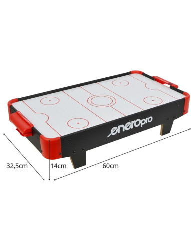 Stół gra cymbergaj air hockey 60x32,5x14cm czarny enero pro