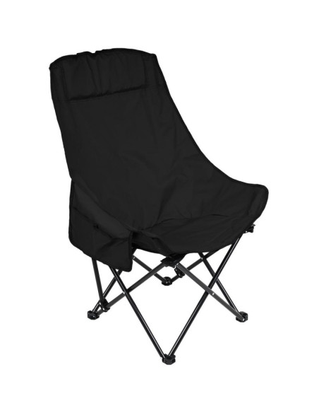 Krzesło turystyczne składane 46x46x90cm czarne