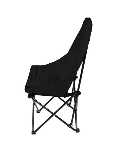 Krzesło turystyczne składane 46x46x90cm czarne