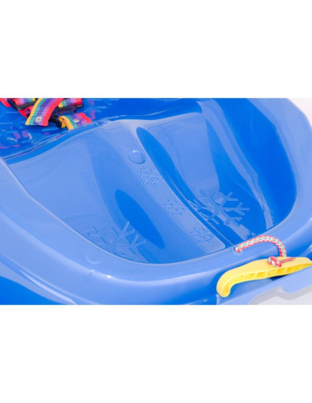 Sanki plastikowe mini bobek niebieskie