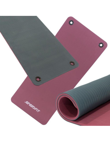 Mata fitness klubowa z otworami 140x60x1.5cm enero fit