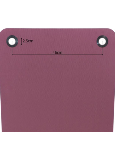 Mata fitness klubowa z otworami 140x60x1.5cm enero fit