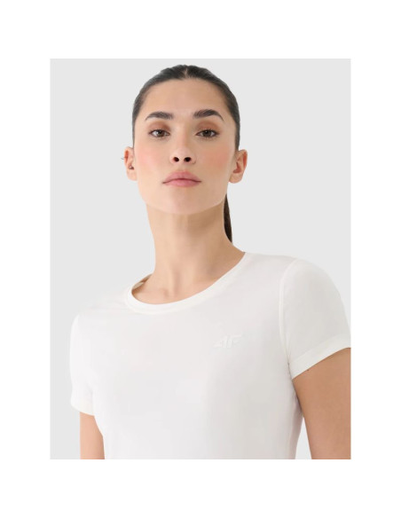 Koszulka damska treningowa regular szybkoschnąca 4f 4frss25tftsf1235-11s