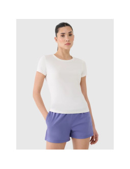 Koszulka damska treningowa regular szybkoschnąca 4f 4frss25tftsf1235-11s 2