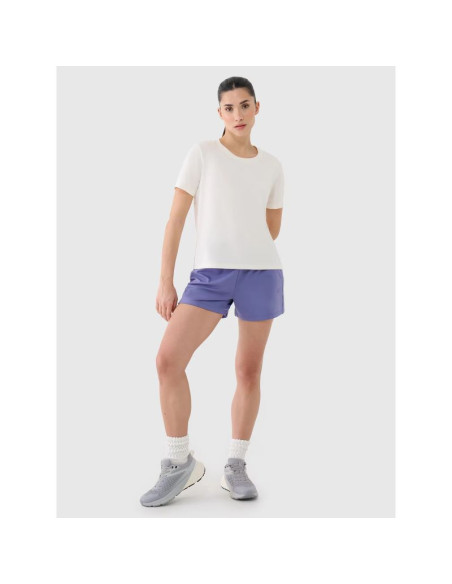 Koszulka damska treningowa oversize szybkoschnąca 4f 4frss25tftsf1236-11s