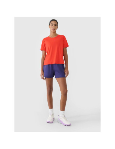 Koszulka damska treningowa oversize szybkoschnąca 4f 4frss25tftsf1236-62s