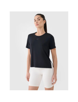 Koszulka treningowa oversize szybkoschnąca damska 4f 4fwmm00tftsf1829-20s
