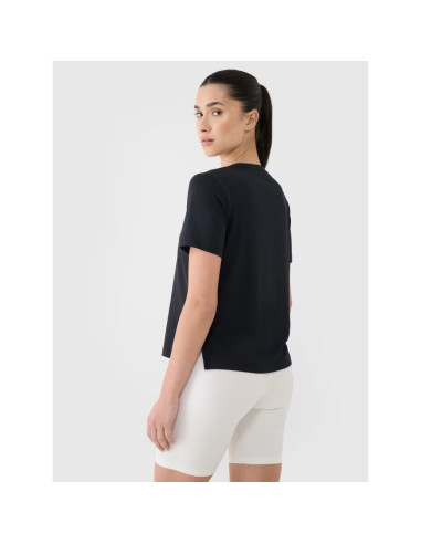 Koszulka treningowa oversize szybkoschnąca damska 4f 4fwmm00tftsf1829-20s