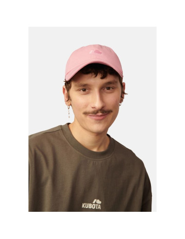 Kubota czapka z daszkiem różowa k25ss-501-001-28-1