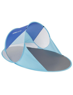 Namiot parawan plażowy samorozkładający 190x120x90/70cm niebieski pop-up