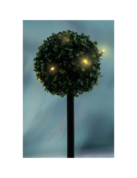 Zestaw lamp solarnych 3 kul bukszpanowych 27 led